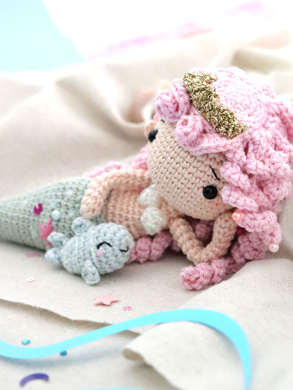 Miniature : Tutoriel "Abysse le Poisson et son doudou Bulle"