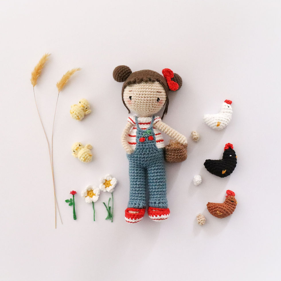 Miniature : Vêtements et accessoires pour Vanille à la ferme