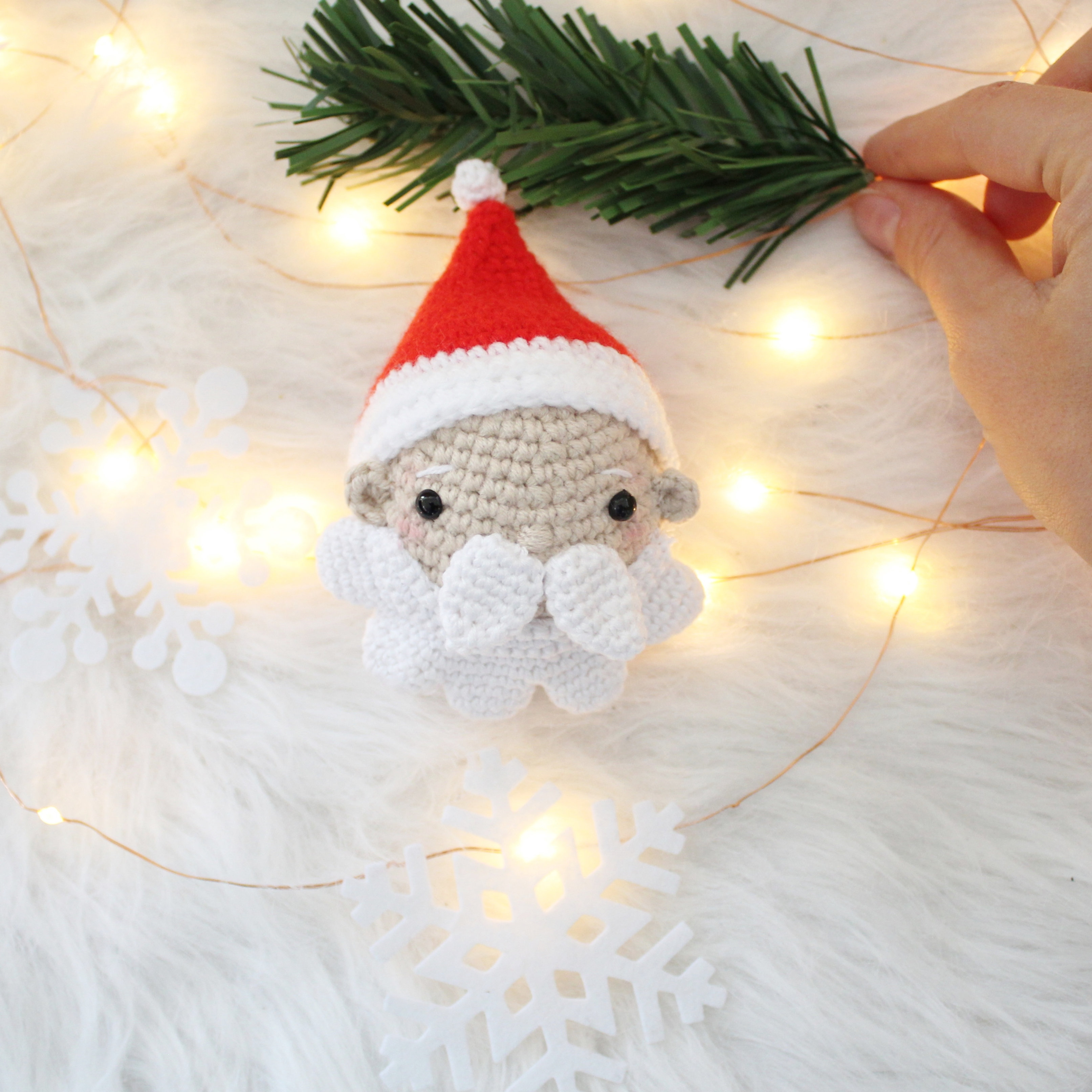 Ma Decoration De Noel Au Crochet Ligne Retro