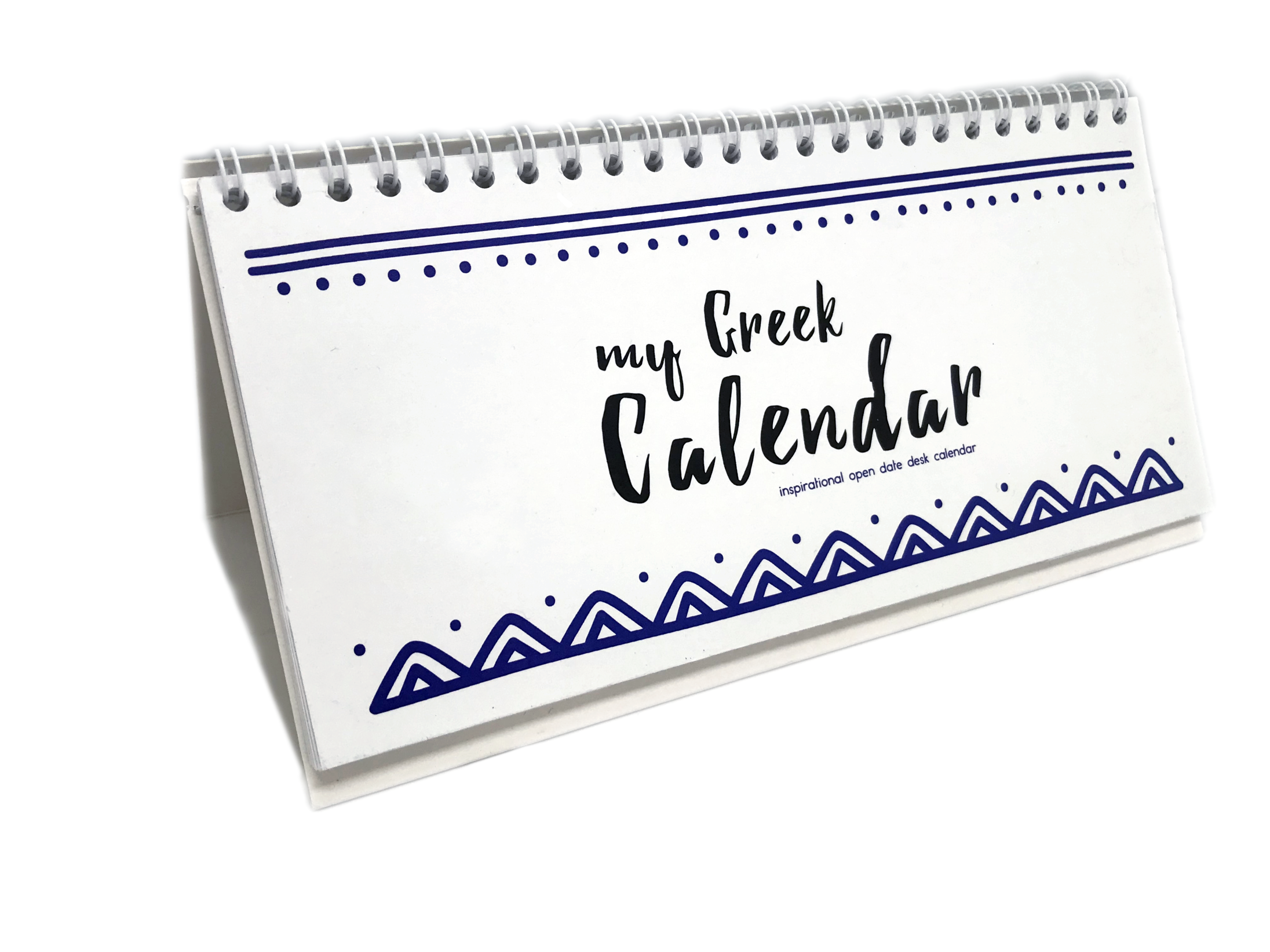 Inspirational Open Date Desk Calendar