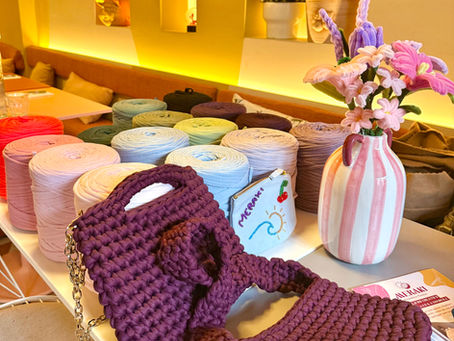 Atelier créatif sac en crochet Meraki Parenthèse Créative pour Adultes à Versailles