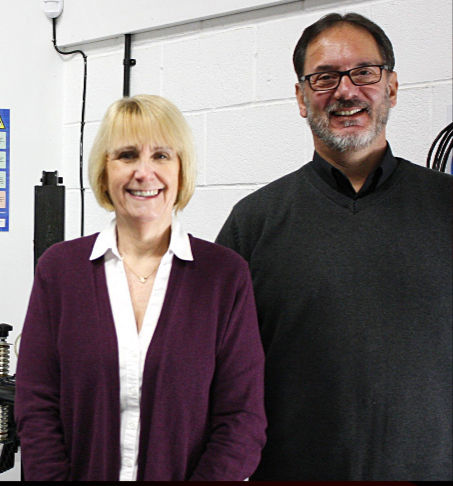 Fire Safety Training founders Alison (left) and David (right)
