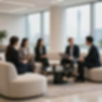 relaxed networking a business chats