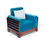 Thumbnail: Casper 1 Seater Sofa – A Compact Blend of Comfort and Style