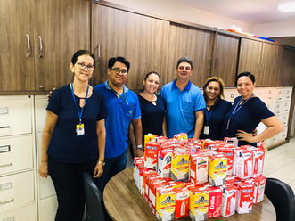 Clube de Tênis Catanduva doa 100 litros de leite para o Hospital Mahatma Gandhi