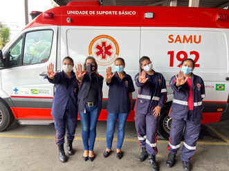 SAMU Maricá-RJ incentiva denúncias contra violência doméstica