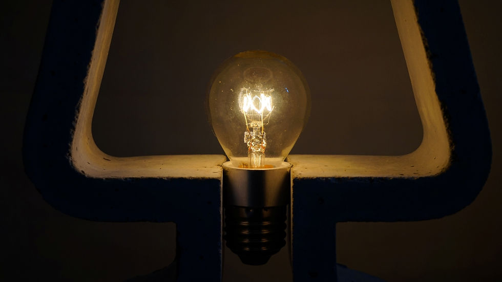 Thumbnail: Very concrete lamp