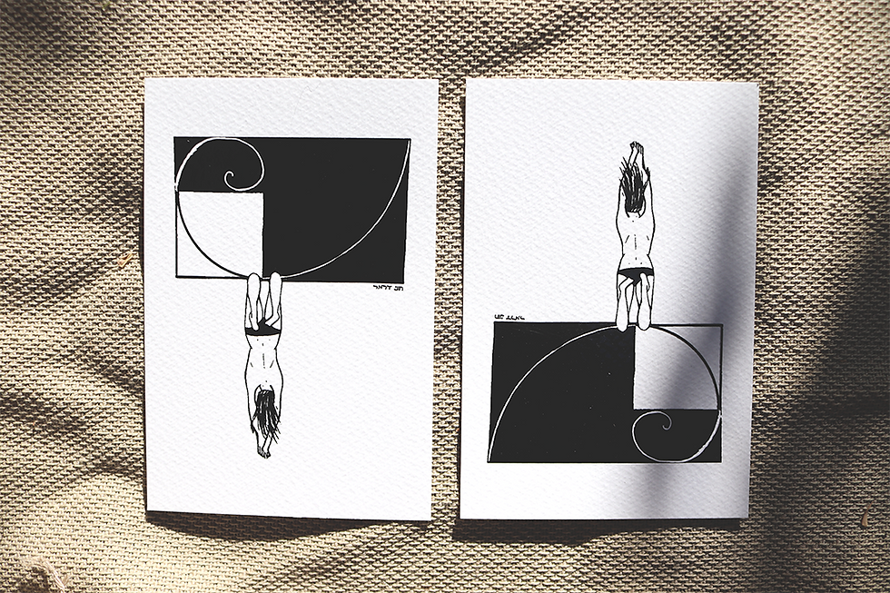 איור מקורי בעבודת יד מודפס על גלויה

בטכניקת השבחת נייר - לכה מובלטת

נייר משובח 300 גרם, 10*15.