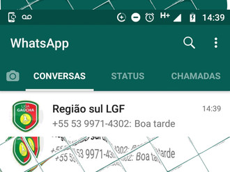 Vovô oficialmente na LGF