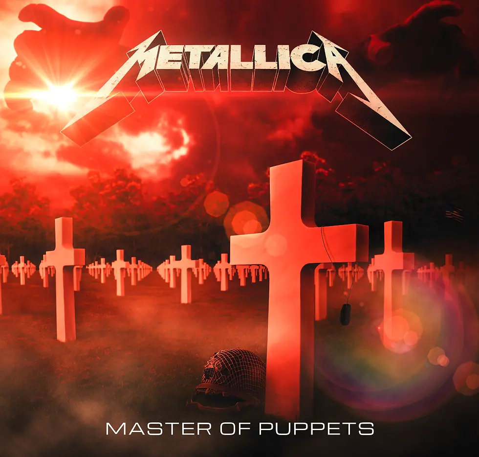 Master puppets, metallica, matte painting, digital art, retouch, creative direction