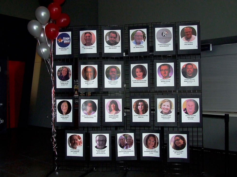 2019 Award Recipients Display Board