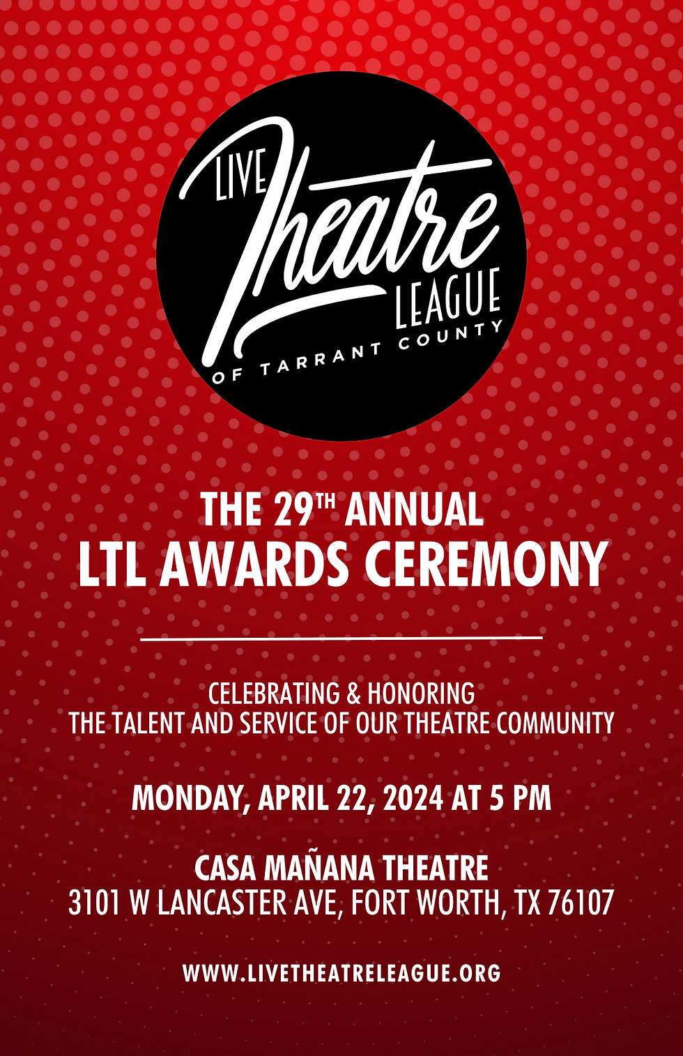 LTL Awards Flyer