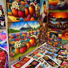 Ecuador: afdingen op de Otavalo market