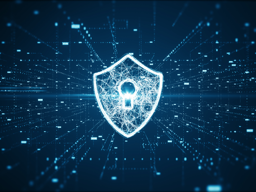 Cybersecurity concept with artificial intelligence and digital network protection visuals representing modern threats in 2026