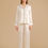 Thumbnail: "LILACE" WHITE PAJAMA SET