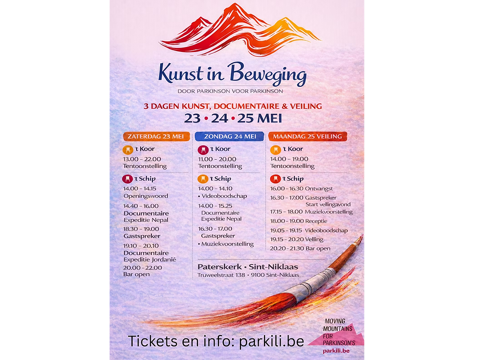 Kunst in Beweging.