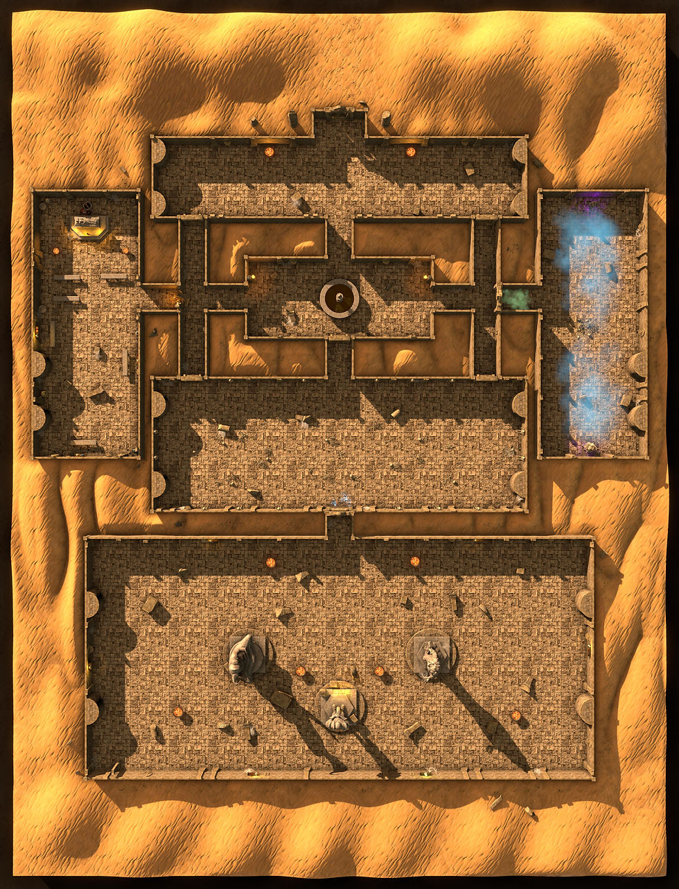 Thumbnail: Sands of Fate - 5e Digital & Hardcover Book