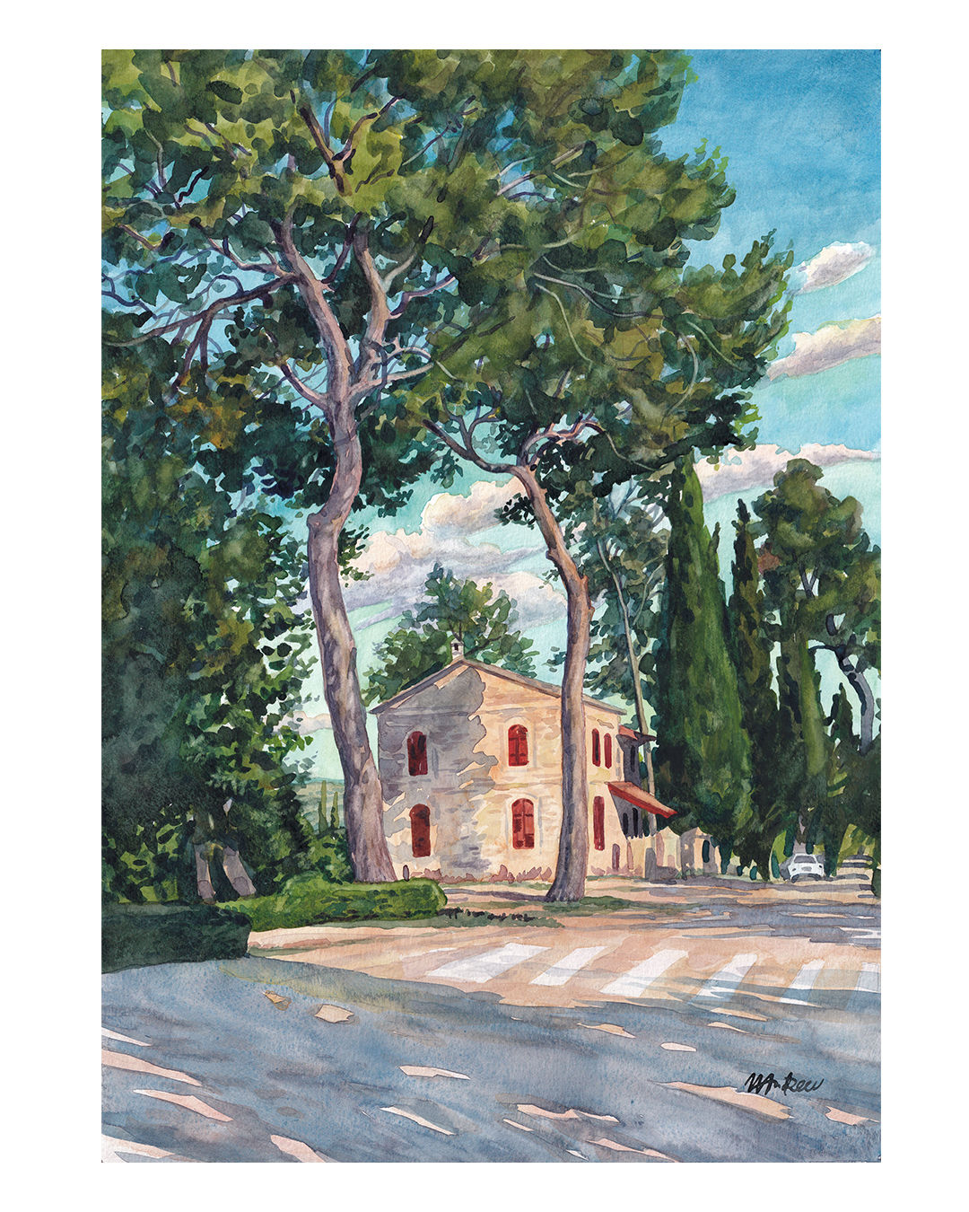 Alonei Abba village | Print