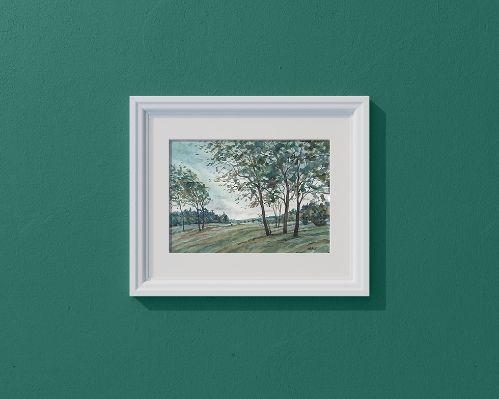 Thumbnail: Windy field | Print