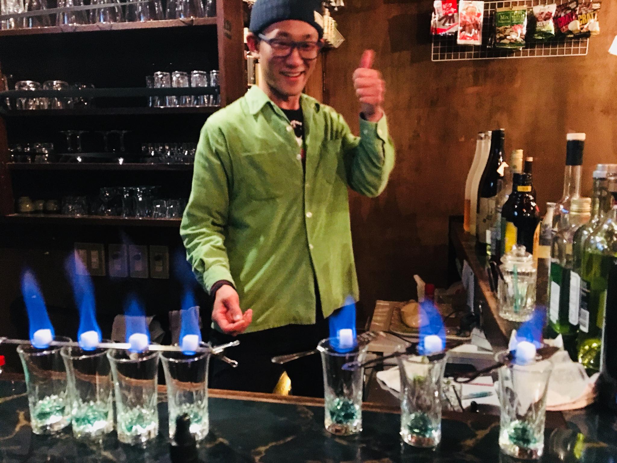 at the Bar Green Fairy
