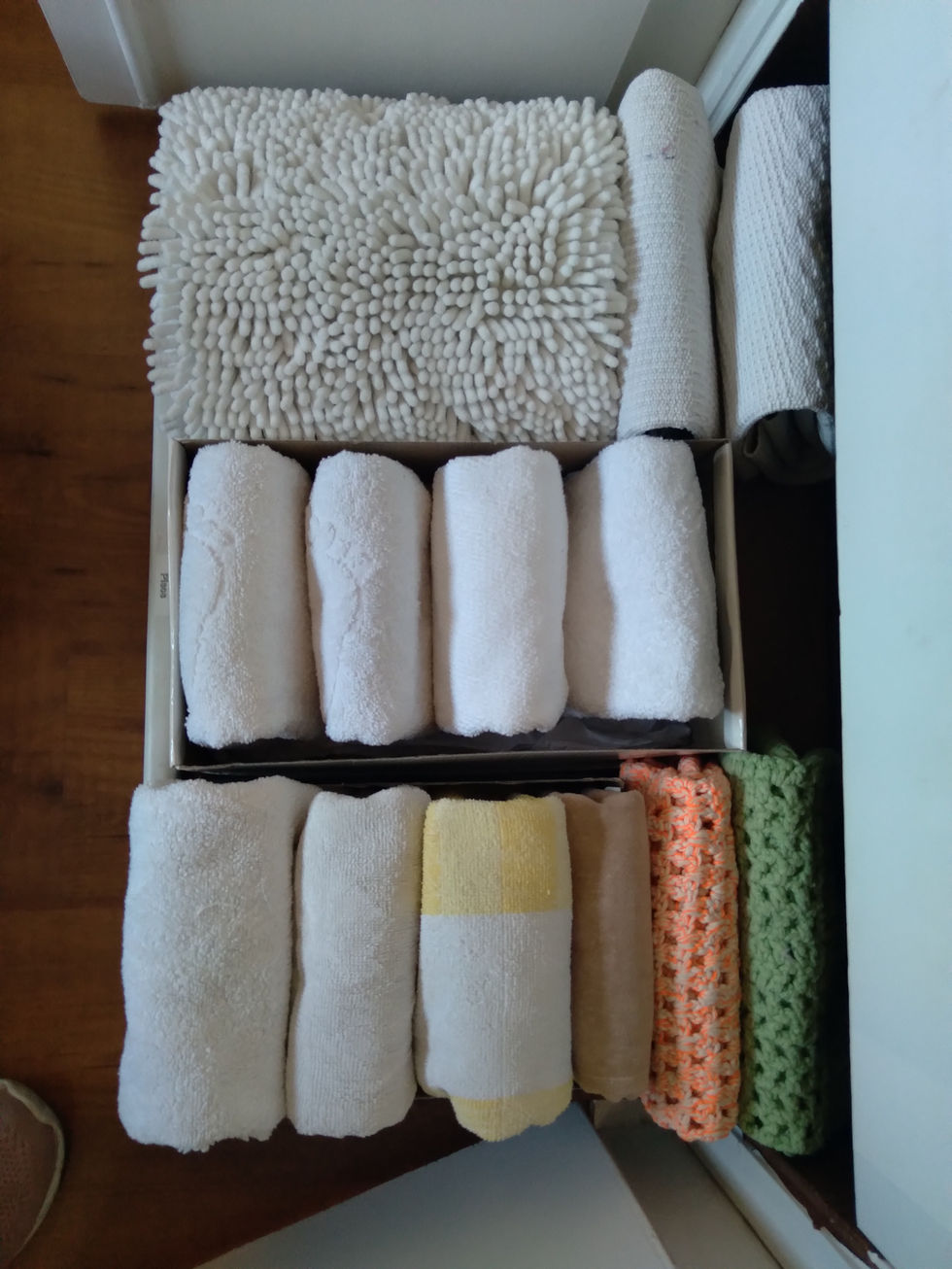 Tapetes de banheiro.