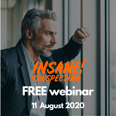 Weekly Prospecting Webinar for Financial Advisors - 11 August 2020