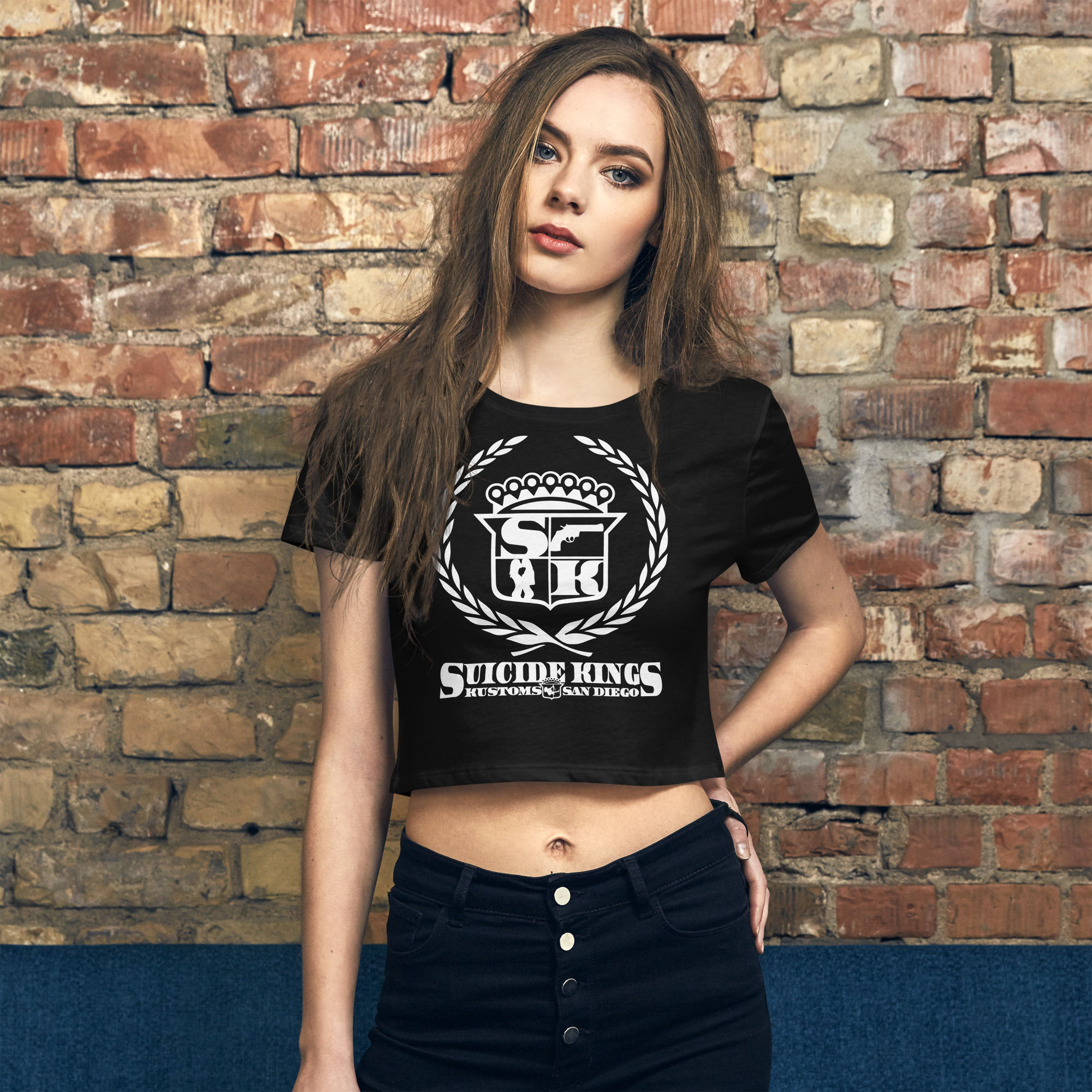 SK OG Logo Women’s Crop Tee