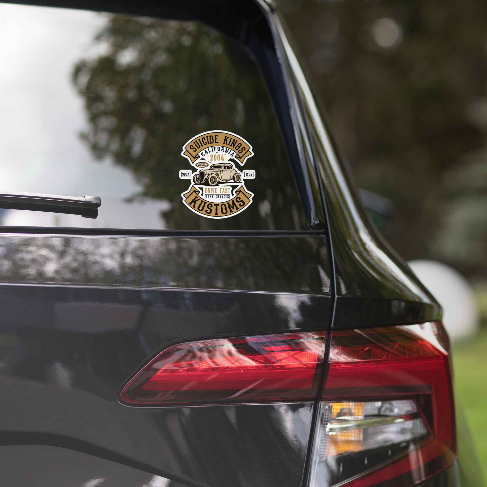 SK Hot Rods sticker
