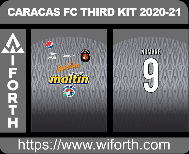 CARACAS FC THIRD KIT 2020-21