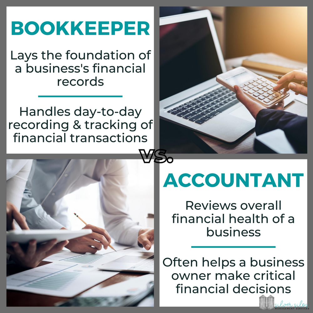 Bookkeepers vs. Accountants