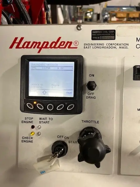 Thumbnail: Hampden Cummins ISL-G 250 Natural Gas Engine Dyno Trainer Dynamometer