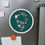 Thumbnail: Back Away Slowly - Logo Magnet (teal circle)