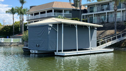 Automatic Pontoon Boat Cover