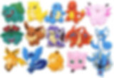Pokemon party favor - pokemon charms