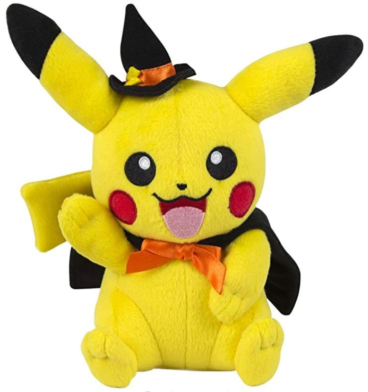 witch pikachu plush stuffed animal - halloween costume pikachu