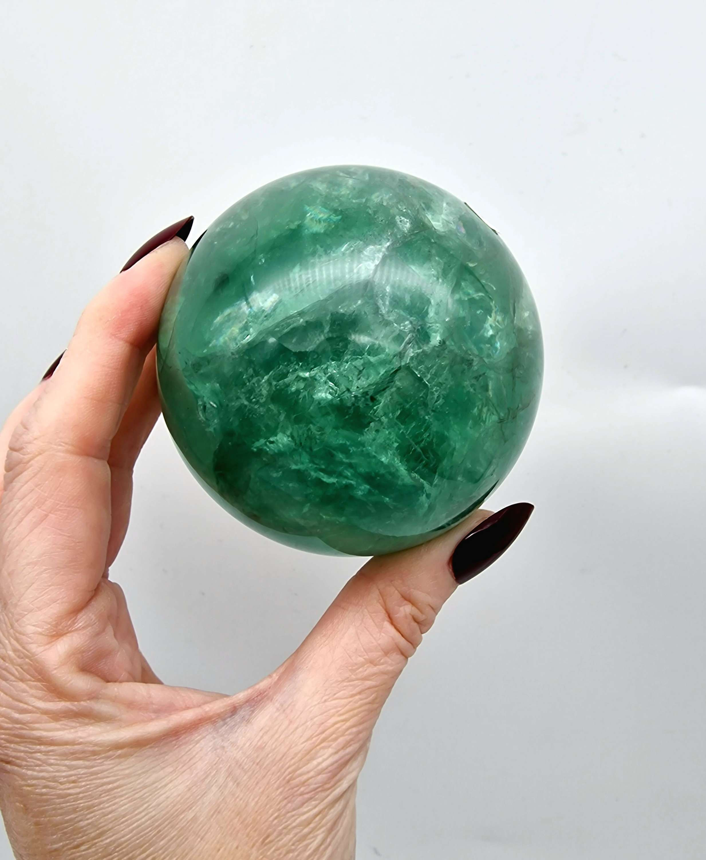Fluorite sphere || 3
