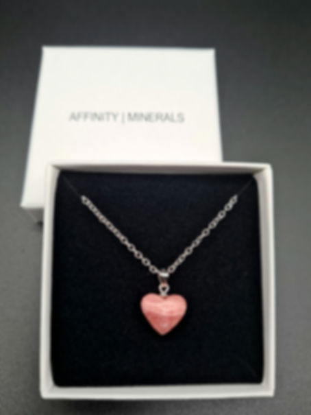 Rhodochrosite pendant || 2