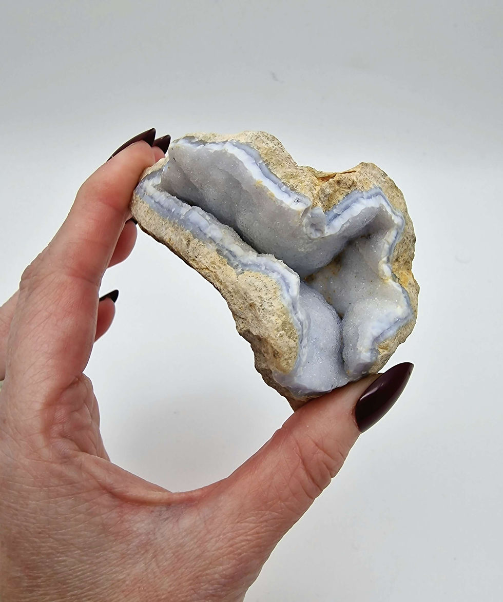 Thumbnail: Raw blue lace agate 