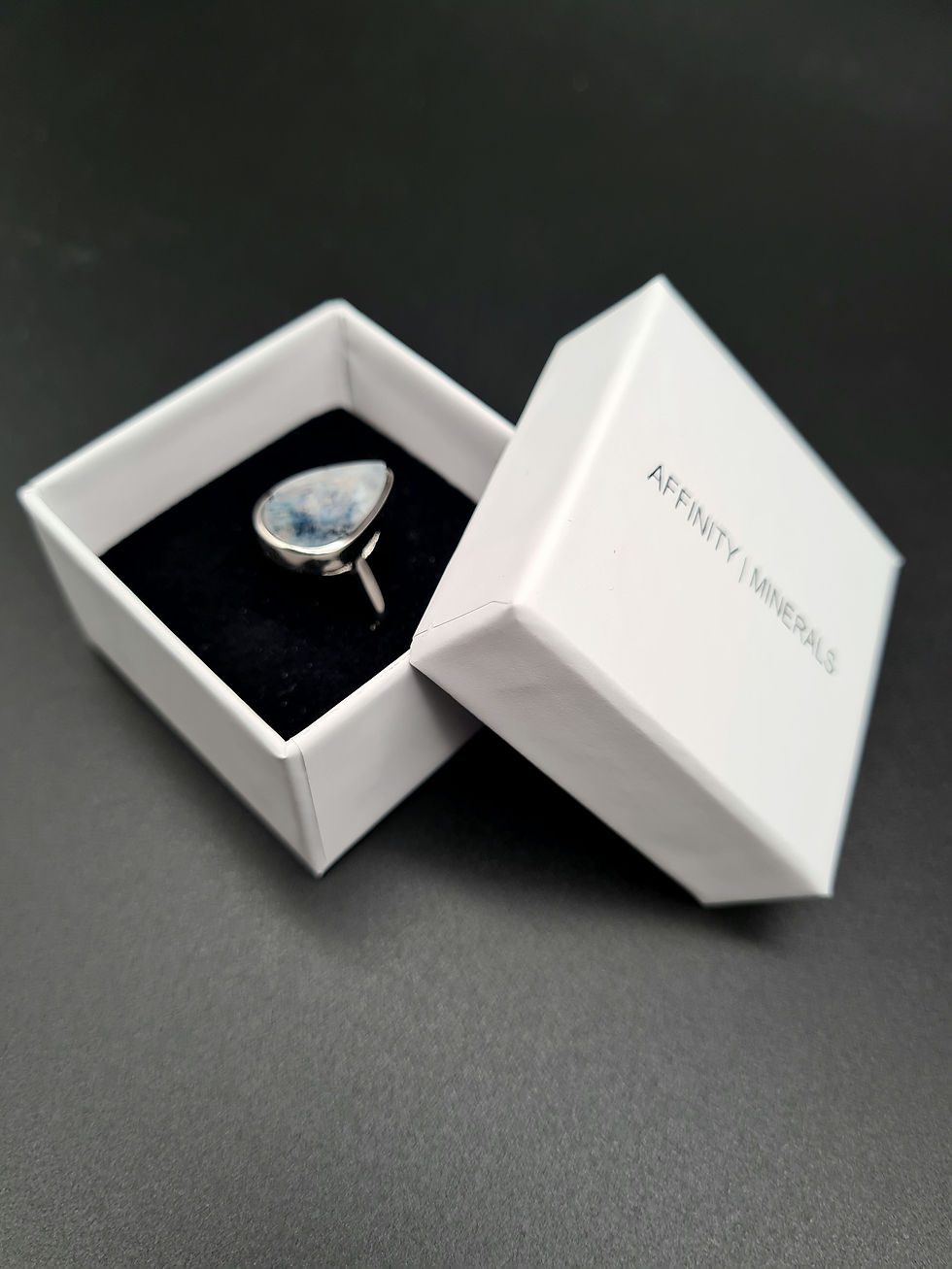 Thumbnail: Chunky Moonstone Ring 