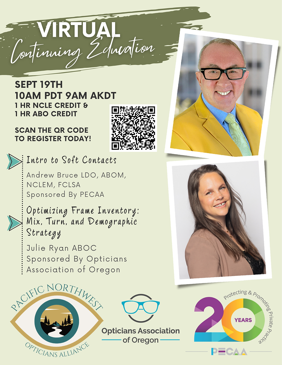 PNWOA 9/19/26 Virtual CEC Event
