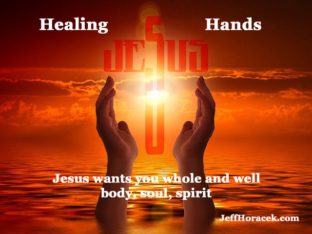Jesus Healing Hands - 