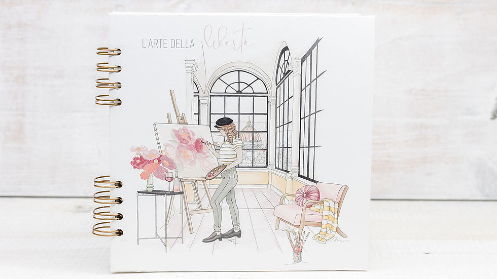 Binde dein eigenes Sketchbuch