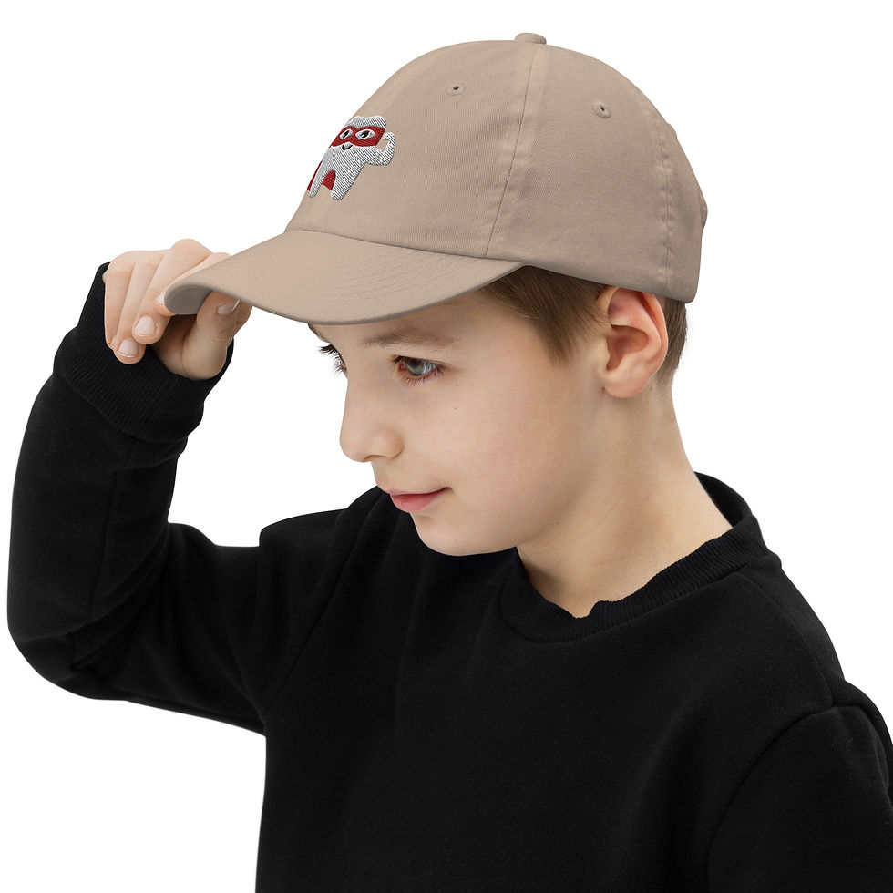 Thumbnail: Youth Baseball Cap Super Tooth (Embroidery)