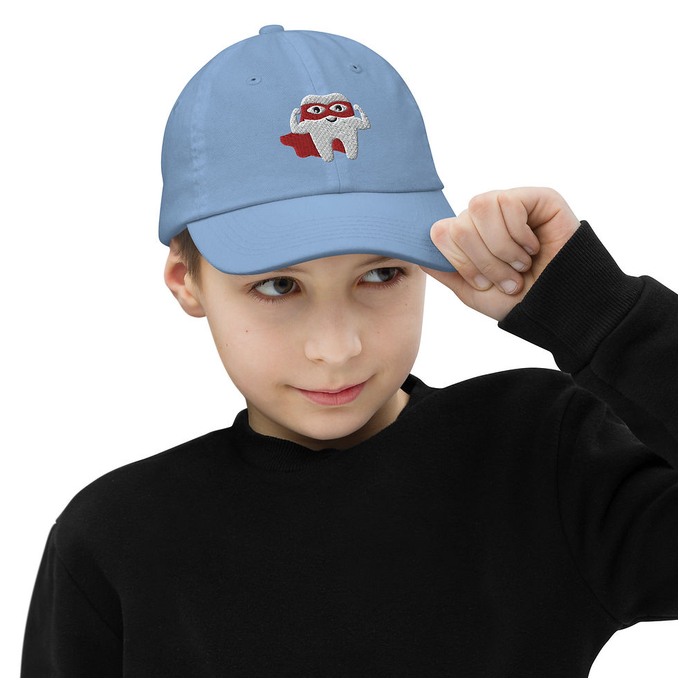Thumbnail: Youth Baseball Cap Super Tooth (Embroidery)