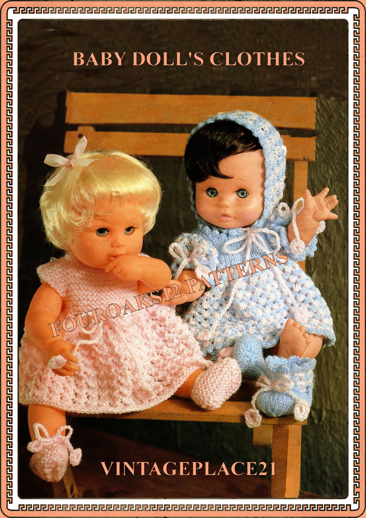 Doll's Clothes knitting Pattern
