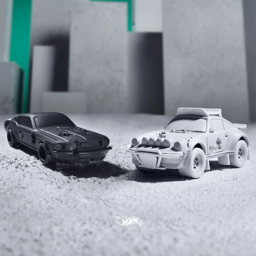 Hot Wheels x Daniel Arsham Eroded Porsche Safari RLC Exclusive