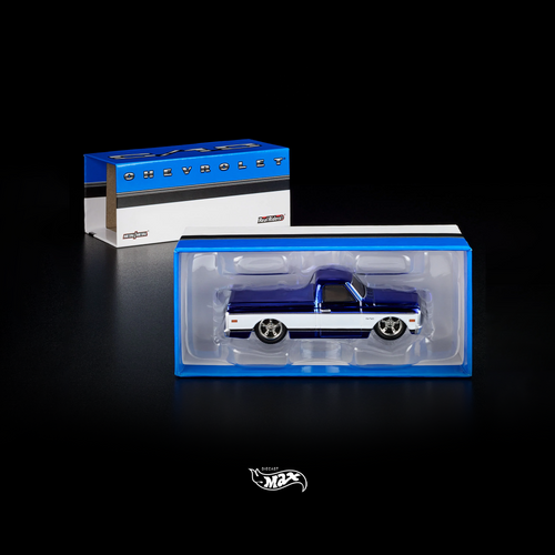 Hot Wheels RLC Exclusive 1969 Chevy C-10, Con suspensión activa