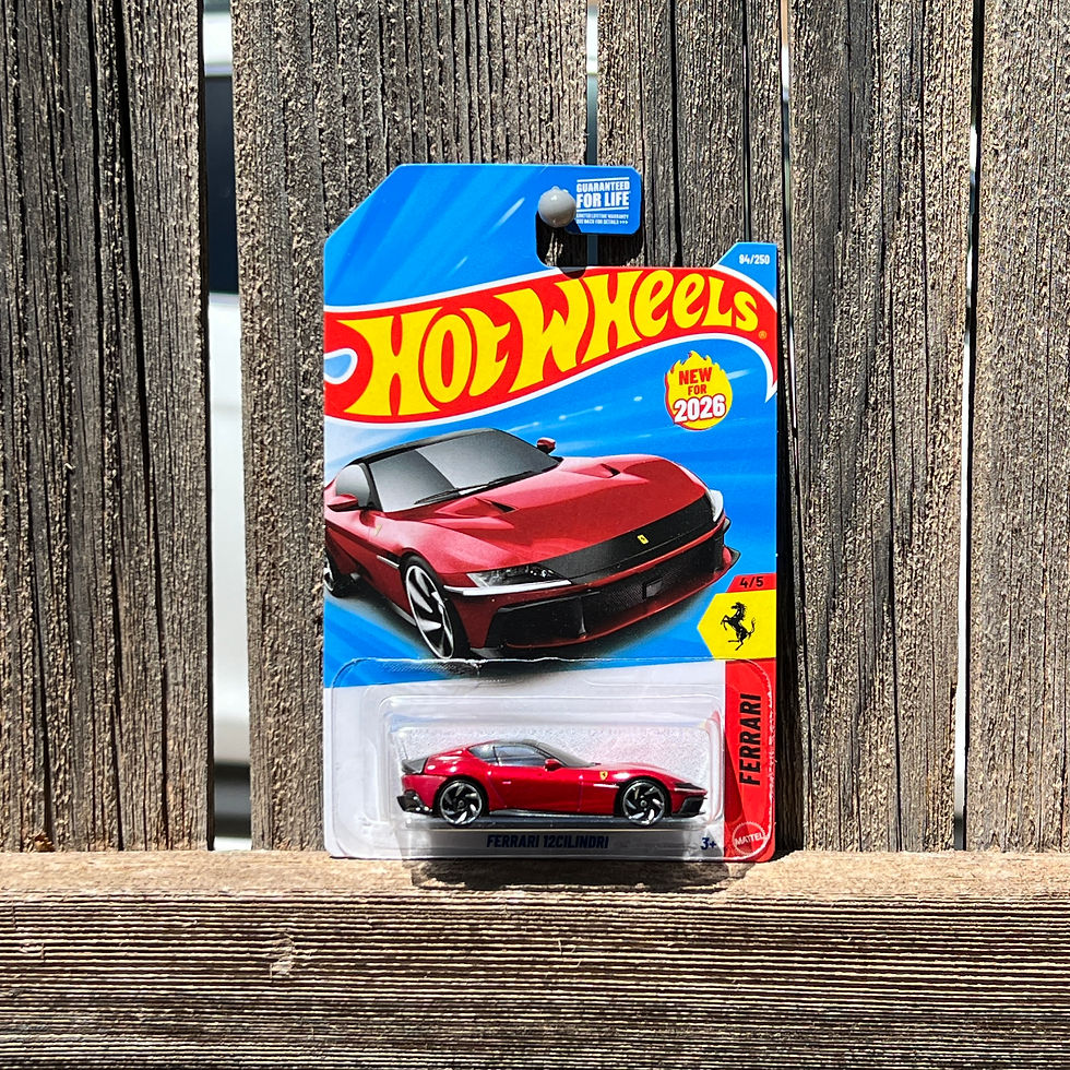 Hot Wheels Mainline Ferrari 12 Cilindri