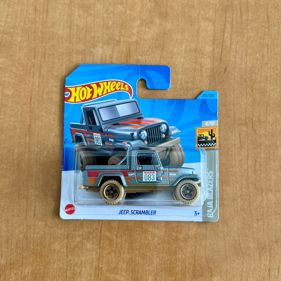 Hot Wheels Mainline Jeep Scrambler Baja Blazers #8 / 10