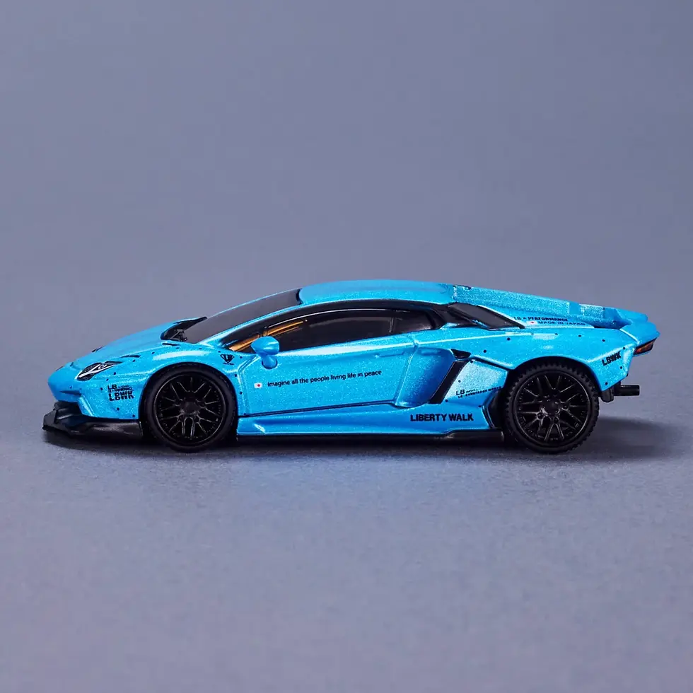 Miniatura: Hot Wheels RLC Exclusive Elite 64 Series LBWK Lamborghini Aventador LP 700-4